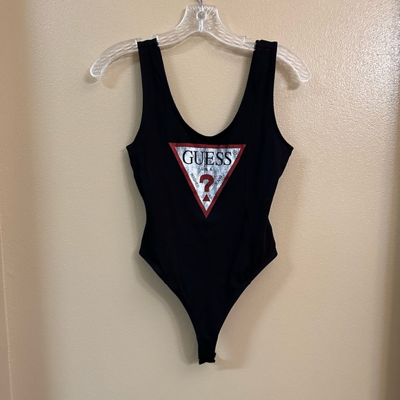 Guess - Black Classic Logo Bodysuit - Picture 4 of 6